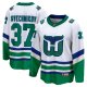 Men's Carolina Hurricanes Andrei Svechnikov Fanatics White Whalers Premier Breakaway Jersey