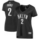 Women's Brooklyn Nets Taurean Prince Fanatics Black Fast Break Replica Jersey - Statement Edition