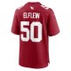 Men's Arizona Cardinals Pat Elflein Nike  Cardinal Team Game Jersey