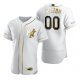 New York Yankees Custom Men's Nike White Golden Edition Jersey