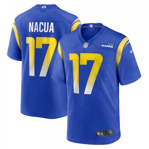 Men's Los Angeles Rams Puka Nacua Nike Royal Home Game Jersey