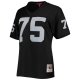 Women's Las Vegas Raiders Howie Long Mitchell & Ness Black Legacy Replica Player Jersey