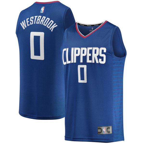 Men's LA Clippers Russell Westbrook Fanatics Royal Fast Break Player Jersey - Icon Edition