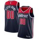 Men's Washington Wizards Jordan Brand Navy Swingman Custom Jersey - Statement Edition