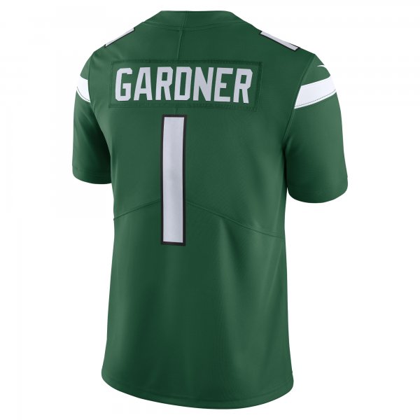 Men's New York Jets Ahmad Sauce Gardner Nike Gotham Green Vapor Untouchable Limited Jersey