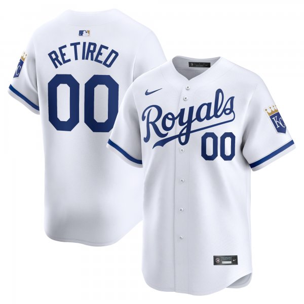 Men's Kansas City Royals Nike White Home Limited Pick-A-Player Retired Roster Jersey