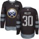 Adidas Buffalo Sabres #30 Ryan Miller Black 1917-2017 100th Anniversary Stitched NHL Jersey