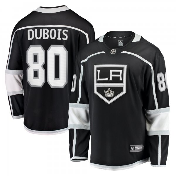 Men's Los Angeles Kings Pierre-Luc Dubois Fanatics Black Home Breakaway Jersey