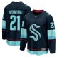 Men's Seattle Kraken Alexander Wennberg Fanatics Navy Home Breakaway Player Jersey