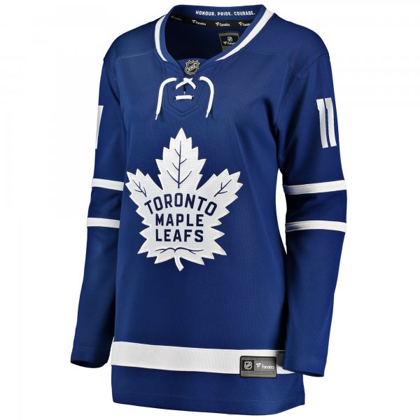 Women's Toronto Maple Leafs Max Domi Fanatics Blue Home Breakaway Player Jersey