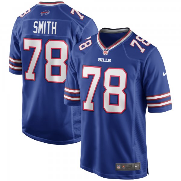 Men's Buffalo Bills Bruce Smith Nike Royal Game Retired Player Jersey