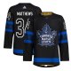 Men's Toronto Maple Leafs #34 Auston Matthews adidas Black Alternate  Player Jersey