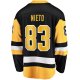 Men's Pittsburgh Penguins Matt Nieto Fanatics Black Home Breakaway Jersey