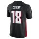 Men's Atlanta Falcons Kirk Cousins Nike Black Vapor F.U.S.E. Limited Jersey