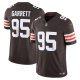 Men's Cleveland Browns Myles Garrett Nike Brown Vapor F.U.S.E. Limited Jersey