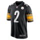 Men's Pittsburgh Steelers Justin Fields Nike Black Game Player Jersey