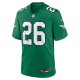 Men's Philadelphia Eagles Saquon Barkley Nike  Kelly Green Alternate Game Jersey