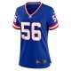 Women's New York Giants Lawrence Taylor Nike Royal Classic Retired Player Game Jersey