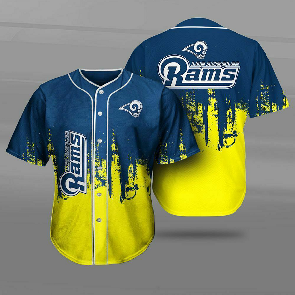 Los Angeles Rams NFL Stitched Fashion Baseball Legend Jersey