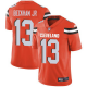 Men's Nike Cleveland Browns #13 Odell Beckham Jr Orange Alternate Stitched NFL Vapor Untouchable Limited Jersey