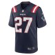 Men's New England Patriots Myles Bryant Nike Navy Game Player Jersey