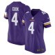 Women's Minnesota Vikings Dalvin Cook Nike Purple Player Jersey