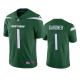 Men's New York Jets Sauce Gardner Green 2022 NFL New Draft Vapor Limited Jersey