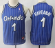 Nike Orlando Magic #1 Penny Hardaway Blue Strip Throwback Youth NBA Jersey