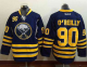 Buffalo Sabres #90 Ryan O'Reilly Navy Blue Home Stitched NHL Jersey