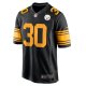 Men's Pittsburgh Steelers Jaylen Warren Nike  Black Alternate Game Jersey