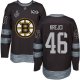 Boston Bruins #46 David Krejci Black 1917-2017 100th Anniversary Stanley Cup Final Bound Stitched NHL Jersey