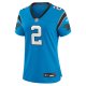 Women's Carolina Panthers D.J. Moore Nike Blue Player Jersey