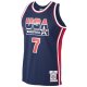 Men's USA Basketball Larry Bird Mitchell & Ness Navy 1992 Dream Team Jersey