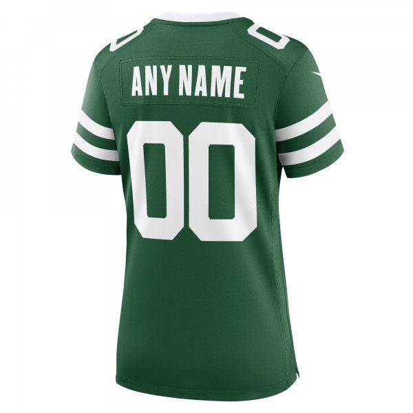 Women's New York Jets  Nike Legacy Green Custom Game Jersey