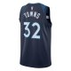 Unisex Minnesota Timberwolves Karl-Anthony Towns Nike Navy Swingman Jersey - Icon Edition