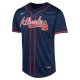 Youth Atlanta Braves Ronald Acu?a Jr. Nike Navy Alternate Limited Player Jersey