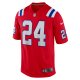 Men's New England Patriots Ty Law Nike Red Retired Player Alternate Game Jersey