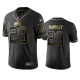 New York Giants #29 Xavier McKinney Black Vapor Limited Golden Edition Men's Jersey