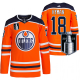 Men's Edmonton Oilers Zach Hyman 2022 Stanley Cup Playoffs #18 Orange Primegreen Jersey