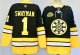 Men's #1 Jeremy Swayman Boston Bruins Yellow And Black City Edition Jersey