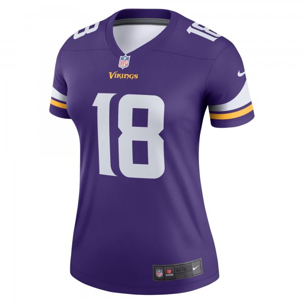 Women's Minnesota Vikings Justin Jefferson Nike Purple Legend Jersey