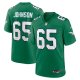 Men's Philadelphia Eagles Lane Johnson Nike Kelly Green Alternate Game Jersey