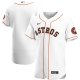 Men's Nike Houston Astros Blank White Home 2020 Official Team MLB Jersey