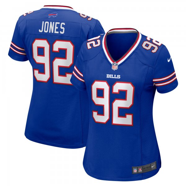 Women's Buffalo Bills DaQuan Jones Nike Royal Game Player Jersey