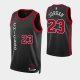 2023-24 City Edition Chicago Bulls #23 Michael Jordan Black Swingman Jersey