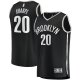 Men's Brooklyn Nets Day'Ron Sharpe Fanatics Black Fast Break Replica Jersey - Icon Edition