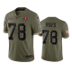 Tampa Bay Buccaneers Tristan Wirfs Olive 2022 Salute To Service Limited Jersey #78