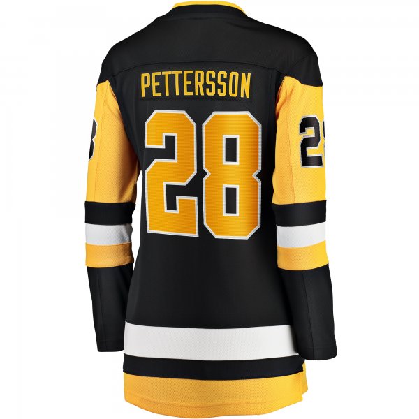 Women's Pittsburgh Penguins Marcus Pettersson Fanatics Black Home Breakaway Player Jersey