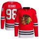 Men's Chicago Blackhawks Connor Bedard adidas Red 2023 NHL Draft Home Primegreen Player Jersey