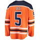 Men's Edmonton Oilers Cody Ceci Fanatics Orange Home Breakaway Player Jersey